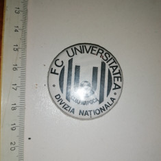 INSIGNA DE COLECTIE FCUNIVERSITATEA CLUJ NAPOCA - DIVIZIA NATIONALA