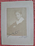 Fotografie pe carton, baiat 1915