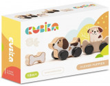 Jucarie din lemn - Clever Puppies | Cubika