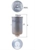 Filtru combustibil KNECHT KL43, Mahle