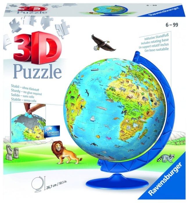 PUZZLE 3D GLOBUL PAMANTESC