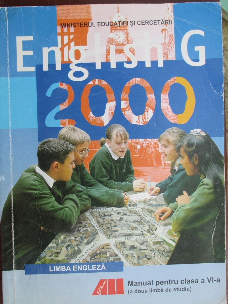 English G 2000. Manual clasa a 6a, Clasa 6, Limba Engleza Okazii.ro