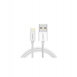 Cablu de sincronizare si incarcare Lightning USB de inalta calitate pentru iphone, ipad, itouch US155-Lungime 25cm-Culoare Alb