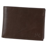 Portofel barbati din piele naturala 12&times;9 CM, Maro