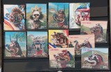 Bhutan - Serii si colite masti 3d MNH (3 poze)
