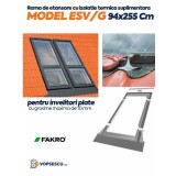 Rama de etansare ESV/G Fakro, pentru invelitori plate, 94x255cm