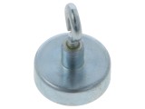 Magnet fix ferită 30N 20mm cu ochi ELESA GANTER