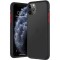 Husa iPhone 14 Pro Max 6.7 Silicon+Plastic Colored Red Buttons