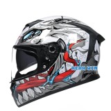 Cumpara ieftin Casca Moto Integrala LVS, Certificare DOT, Ochelari Soare Inclusi, Interior Detasabil, Sistem Ventilatie Ajustabil, Design Aerodinamic, Model Racing