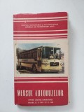 Mersul autobuzelor. Pentru județul Maramures 1987-1989