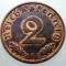 2.657 GERMANIA WWII 2 REICHSPFENNIG 1939 F XF/AUNC