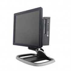Sistem POS SH HP EliteDesk 800 G1, Intel i5-4670S, 256GB SSD, Monitor NOU 17 inci foto