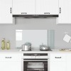 VidaXL Panou antistropi bucătărie transparent 100x50cm sticlă securiz. 249476