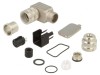 Conector M16 Mufă Mamă 6 PIN Ecranat Argintat 5A IP67