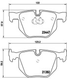 BREMBO P 06 029 PRIME LINE set placute frana,frana disc