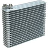 Evaporator aer conditionat Honda Jazz, 2001-2008 motor 1.5, benzina, full aluminiu brazat, 255x210x50 mm, iesire 15, 4 mm, intrare 18, 2 mm, tehnolog, Rapid