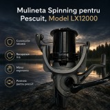 Mulineta Spinning pentru Pescuit, Model LX12000