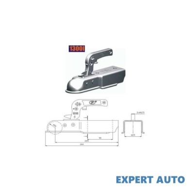 Cupla remorca patrata cod:1300i Alta marca Alt model #7 foto