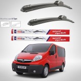 Cumpara ieftin Ștergătoare Opel Vivaro VAN (2001&ndash;2014) Flat | Set față &ndash; TeamCar&reg;