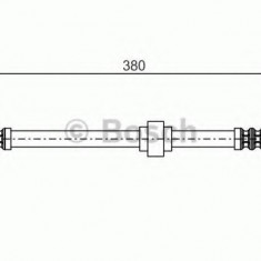 Conducta / cablu frana OPEL VIVARO platou / sasiu (E7) (2006 - 2014) BOSCH 1 987 476 700