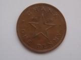 ONE PENNY 1958 GHANA