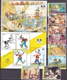 Gambia 1992 Disney Goofy MI 1434-1441 + 2bl. 169-170 MNH