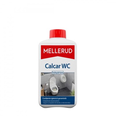 Solutie pentru indepartarea calcarului si depunerilor de pe vasele de toaleta MELLERUD, 1L foto