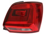 Stop spate lampa VW Polo (6r), 06.2014-12.2017, partea Dreapta, cu lampa de mers inapoi; tip bec P21W+PY21W+W16W; fara soclu bec; Omologare: ECE, TYC