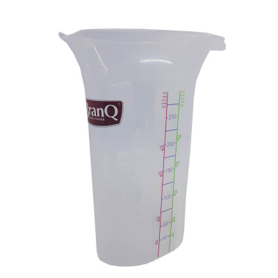 Cana Gradata BRANQ, 250 ml, 14x11x4.5 cm, cu Maner Plastic, Recipiente Gradate 250 ml, Recipiente Plastic Gradate pentru Faina, Recipiente Gradate pen foto