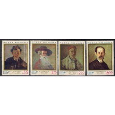 1972 - Aniversari, pictori, serie neuzata