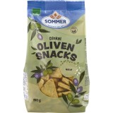 Snack vegan din spelta cu masline, eco