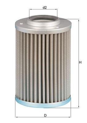 MAHLE HX 40 Filtru hidraulic, cutie de viteze automata