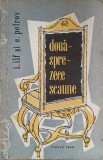 Douăsprezece Scaune - Ilf și Petrov, 1956, Cartea Rusa, Roman, Beletristica, Limba Romana, 408 Pagini, Editie Necartonata