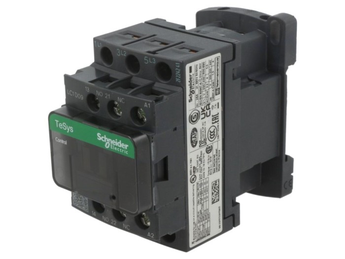 Contactor 3P 24VDC 9A LC1D09BL