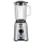 Blender de masa Zass, 1000 W, 1.5 L, cutit 6 lame, cana sticla termorezistenta, zdrobire gheata, carcasa inox