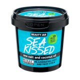Scrub Revigorant pentru Fata si Corp cu Sare de Mare si Ulei de Cocos Sea Kisses 200 grame Beauty Jar