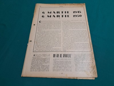 LOT 2 REVISTE FOTBALL *NR. 1 ȘI 2 1950 * 900 foto
