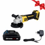 Cumpara ieftin Pachet Polizor unghiular 125mm 20V WAINER AG3 + Acumulator 4Ah + Incarcator 20V