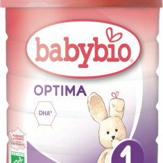 Lapte praf bio 0-6 luni Optima 1, 800g, BabyBio