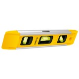 Nivela torpedo magnetica Topex 230 mm, 3 bule, pentru uz casnic