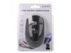 Mouse Optic Negru Wireless USB 4 Butoane 10m, Gembird
