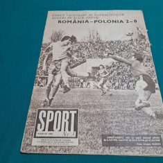 REVISTA SPORT * FOTBAL ROMANIA-ANGLIA / NR. 10 1980