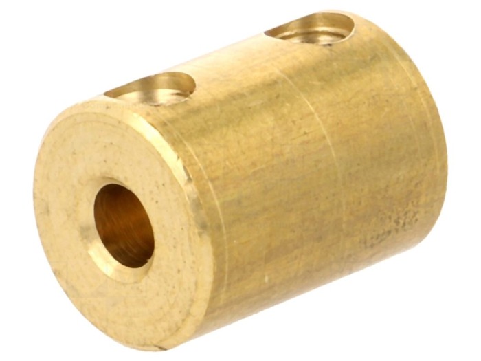 Adaptor Alamă 4mm Arămie