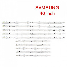 Barete led Samsung 40&amp;quot; UE40H6400, D4GE-400DCA-R2 D4GE-400DCB-R2 5x6led+5x3led foto