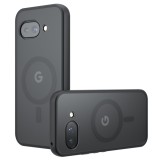 Husa Google Pixel 9a Asteroid GSM PureFrost MagSafe, negru frost