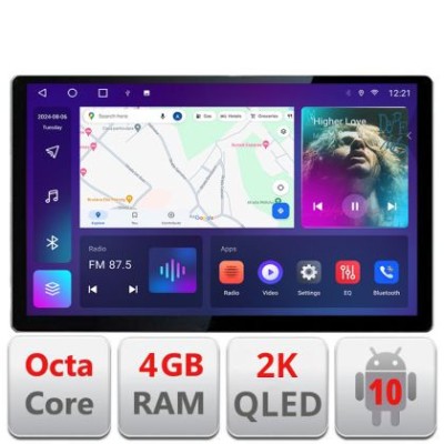 Navigatie dedicata Honda CR-V N-009 Edonav ecran 13&amp;quot; 2K 8 si 128 Android Waze USB Navigatie 4G 360 Toslink Youtube Radio KIT-009 si E CarStore Technol foto