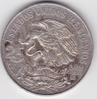 Mexic 25 Pesos 1968 comemorativa Jocurile olimpice de vara foto