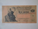 Argentina 1 Peso 1947, Bancnota Stare Buna, Numismatica Argentina