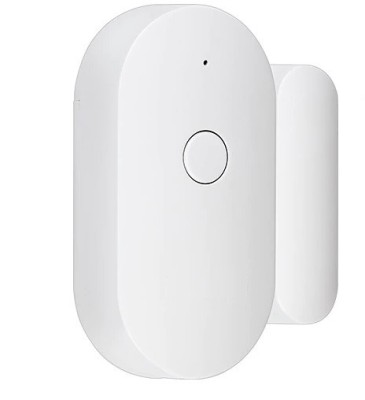 Senzor magnetic Wireless de usa/fereastra alb compatibil Tuya SmartLife Alexa si Google Assistant foto