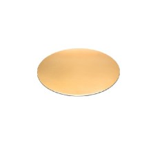 Discuri Aurii din Carton, Diametru 8 cm, 25 Buc/Bax - Ambalaje Cofetarie foto